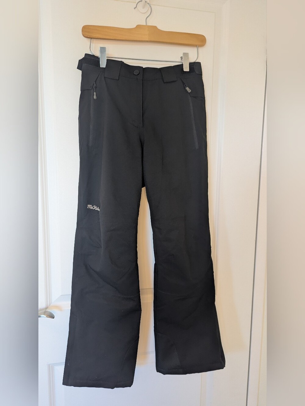 McKinley Eva Insulated Waterproof Ski Snow Pants – Black (Size M)